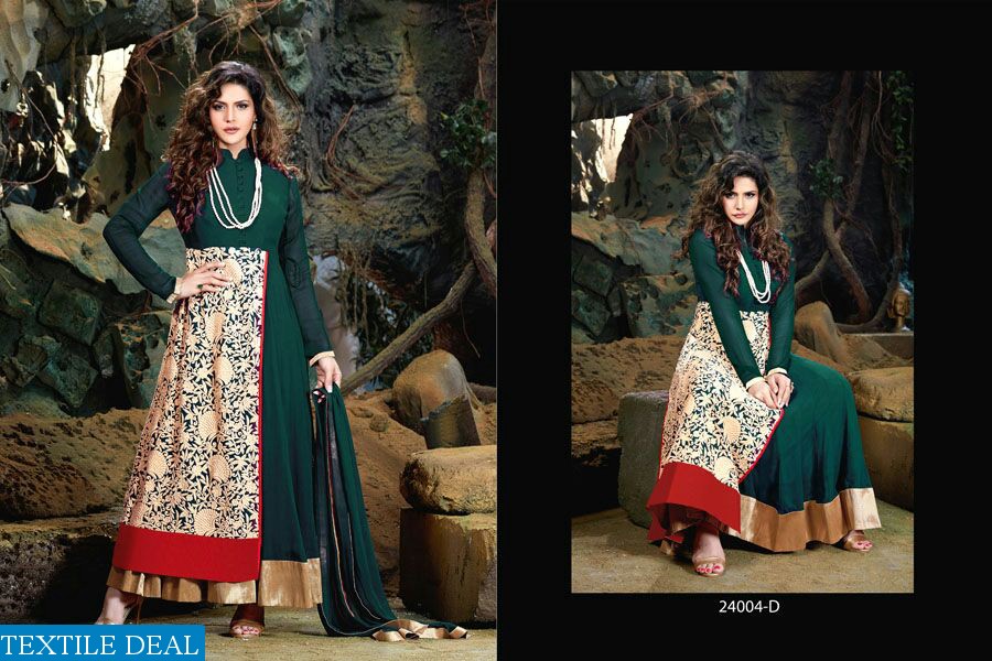 Sf Roles Vol-3 24001 Colors With Zarin Khan party wear Suits